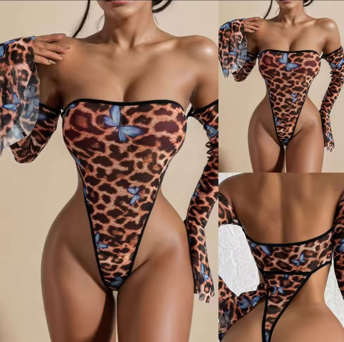 Wild For You Lingerie Bodysuit